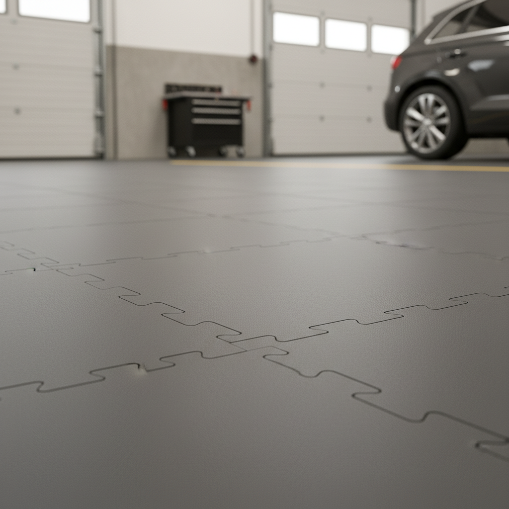 Commercial Garage Floor Tiles - 20 Tonne Load Rating - Professional flooring