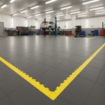 Quick-Install Commercial Garage Flooring - Zero Downtime - Professional flooring