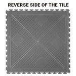 10mm PVC Interlocking Floor Tiles Stack View