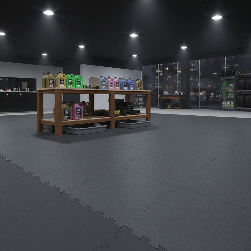 Trade Workshop Flooring - Oil & Chemical Resistant - Professional flooring