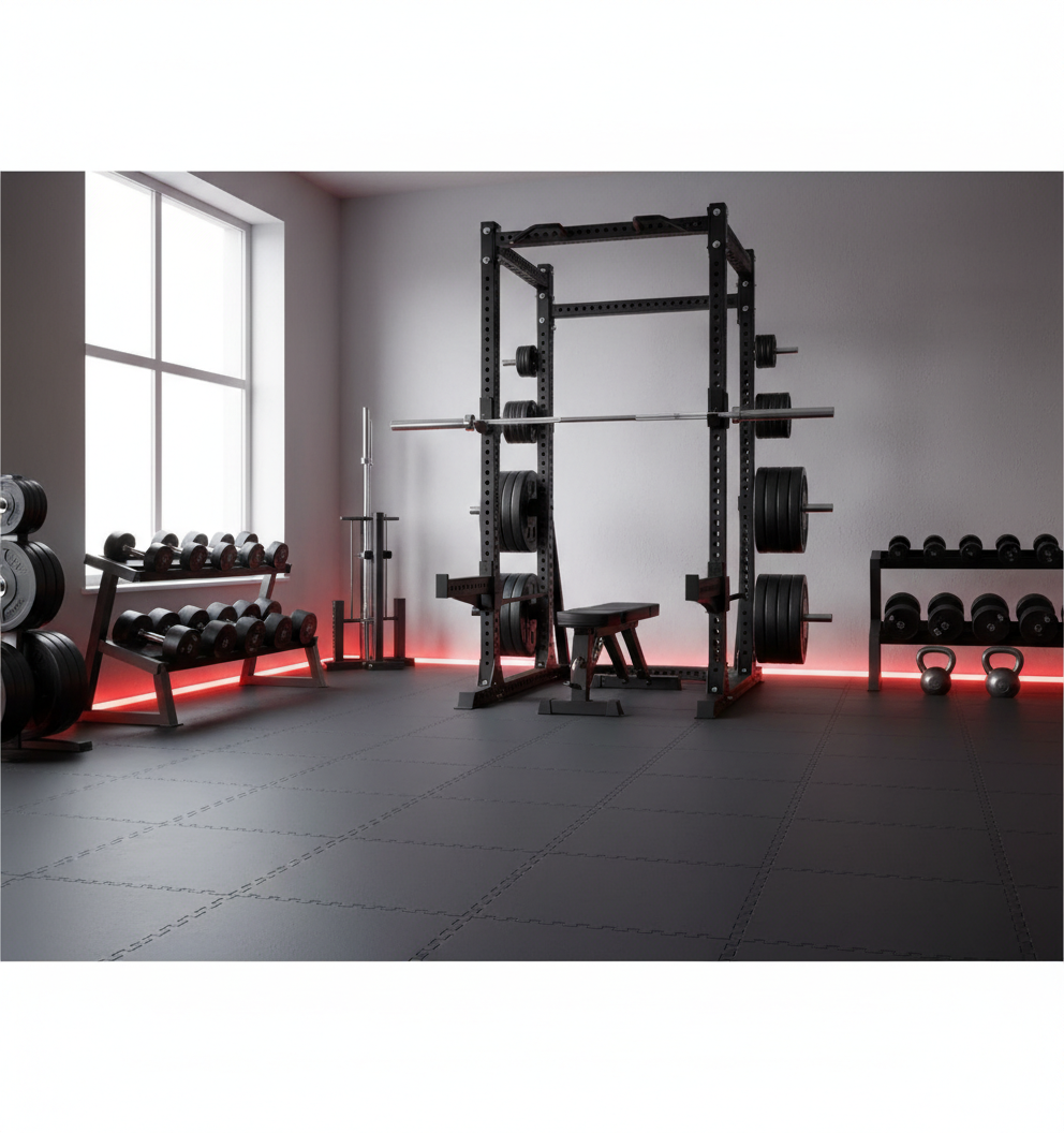 10mm PVC Floor Tiles Ultra Heavy Duty | Interlocking Garage & Workshop Flooring | 500x500mm 5 Tonne Load Rating UK