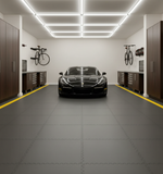 Heavy Duty Garage Floor Tiles 10mm PVC | Interlocking Oil Resistant Workshop Flooring | 5T Load Rated 500mm UK