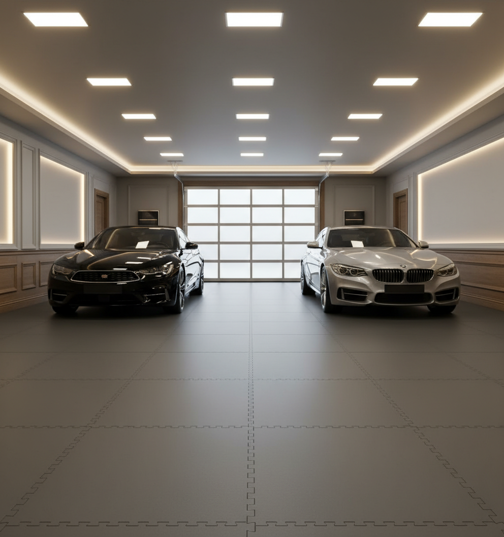 10mm Ultra Heavy-Duty Interlocking PVC Floor Tiles | Forklift & HGV Rated | Warehouse & Industrial | UK Stock