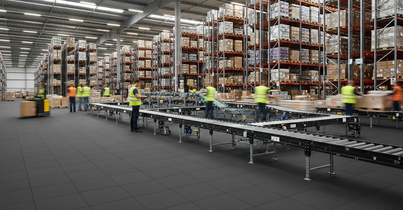 Concrete Floor Covering Tiles - Direct Overlay System - Professional flooring