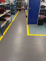 7mm ESD Anti-Static Interlocking PVC Floor Tiles | BS EN 61340 Compliant | Server Rooms & Electronics | UK Stock
