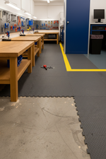 Concrete Floor Covering Tiles - Direct Overlay System - Professional flooring