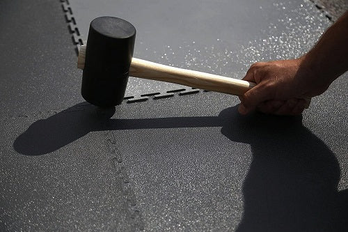 10mm PVC Interlocking Tiles Industrial Installation