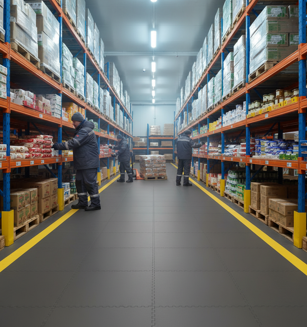 Industrial Floor Tiles - Better Than Epoxy