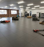 Fire Station Floor Tiles 10mm Heavy Duty | Appliance Bay Flooring Chemical Resistant | 5 Tonne Fire Engine Rated UK