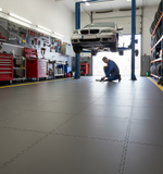 HGV Garage Floor Tiles 10mm Ultra Heavy | Commercial Vehicle Workshop Flooring | Oil & Diesel Resistant 5T Rated UK