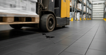 Forklift rated floor tiles 10mm 5 tonne load capacity warehouse flooring