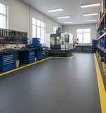10mm Ultra Heavy-Duty Interlocking PVC Floor Tiles | Forklift & HGV Rated | Warehouse & Industrial | UK Stock