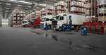 HGV garage floor tiles 10mm commercial vehicle workshop truck bay flooring