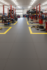 Commercial Garage Floor Tiles - 20 Tonne Load Rating - Professional industrial flooring