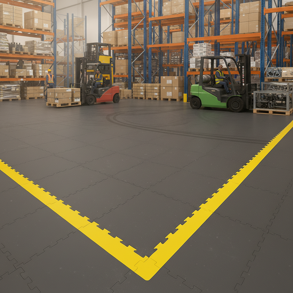 Industrial Floor Tiles - Better Than Epoxy - Professional industrial flooring