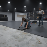 Concrete Floor Covering Tiles - Direct Overlay System - Professional industrial flooring