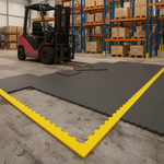Industrial Concrete Cover Tiles - Damaged Floor Solution - Professional industrial flooring