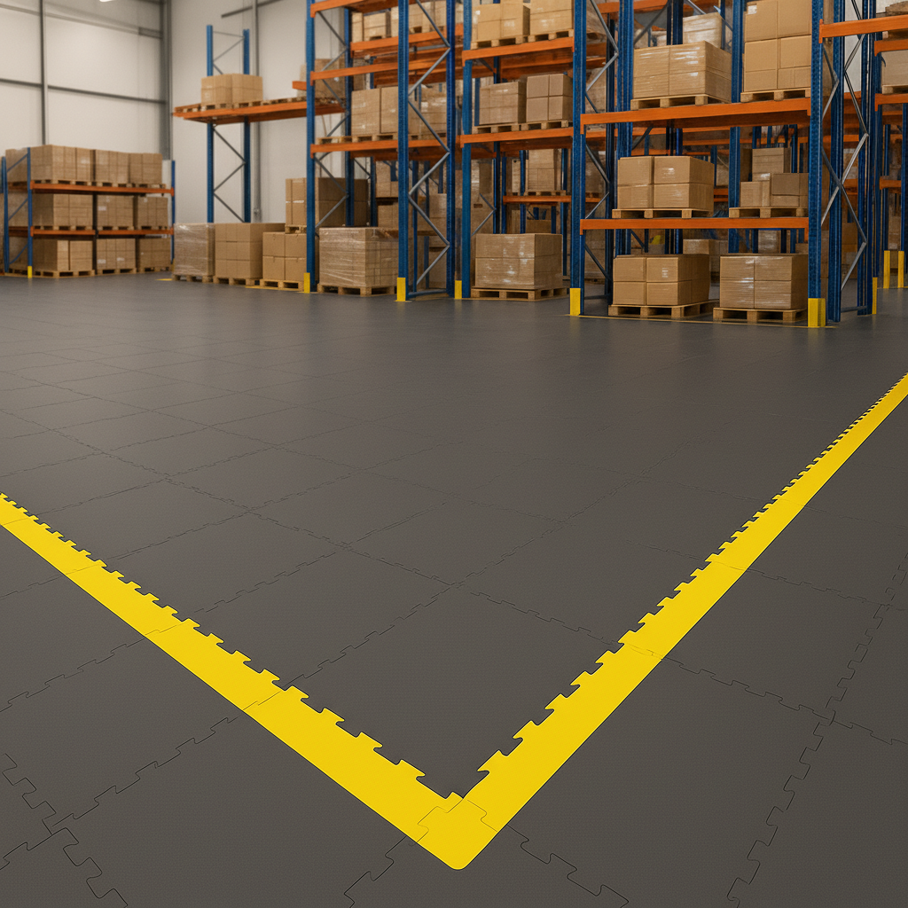 Car Workshop Floor Tiles - Service Bay Grade