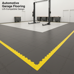 Automotive Garage Flooring - Lift-Compatible Design