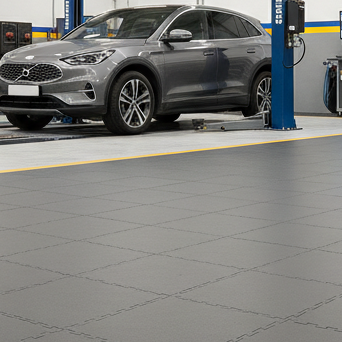 Vehicle Testing Centre Flooring - Professional Appearance