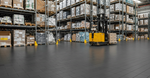 Logistics Centre Flooring - Quick Section Install
