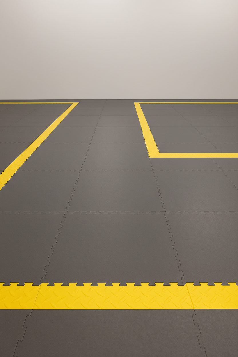 Automotive Garage Flooring - Lift-Compatible Design