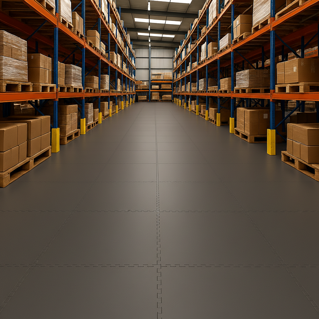 Heavy-Duty DC Floor Tiles - Dust-Free Surface