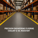 Precision Engineering Flooring - Coolant & Oil Resistant