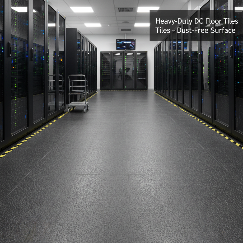 Heavy-Duty DC Floor Tiles - Dust-Free Surface