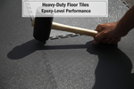 Heavy-Duty Floor Tiles - Epoxy-Level Performance