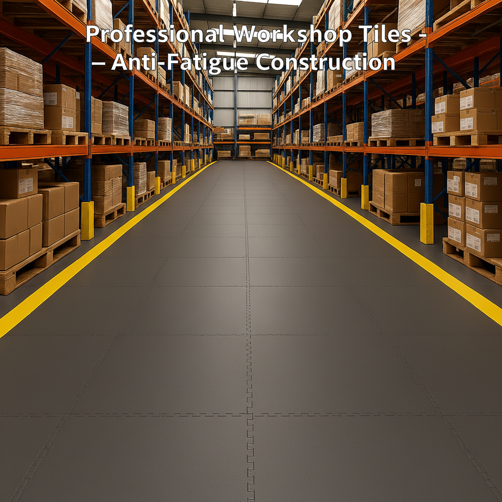 Professional Workshop Tiles - Anti-Fatigue Construction