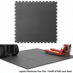 Logistics Warehouse Floor Tiles - Forklift & Pallet Jack Rated