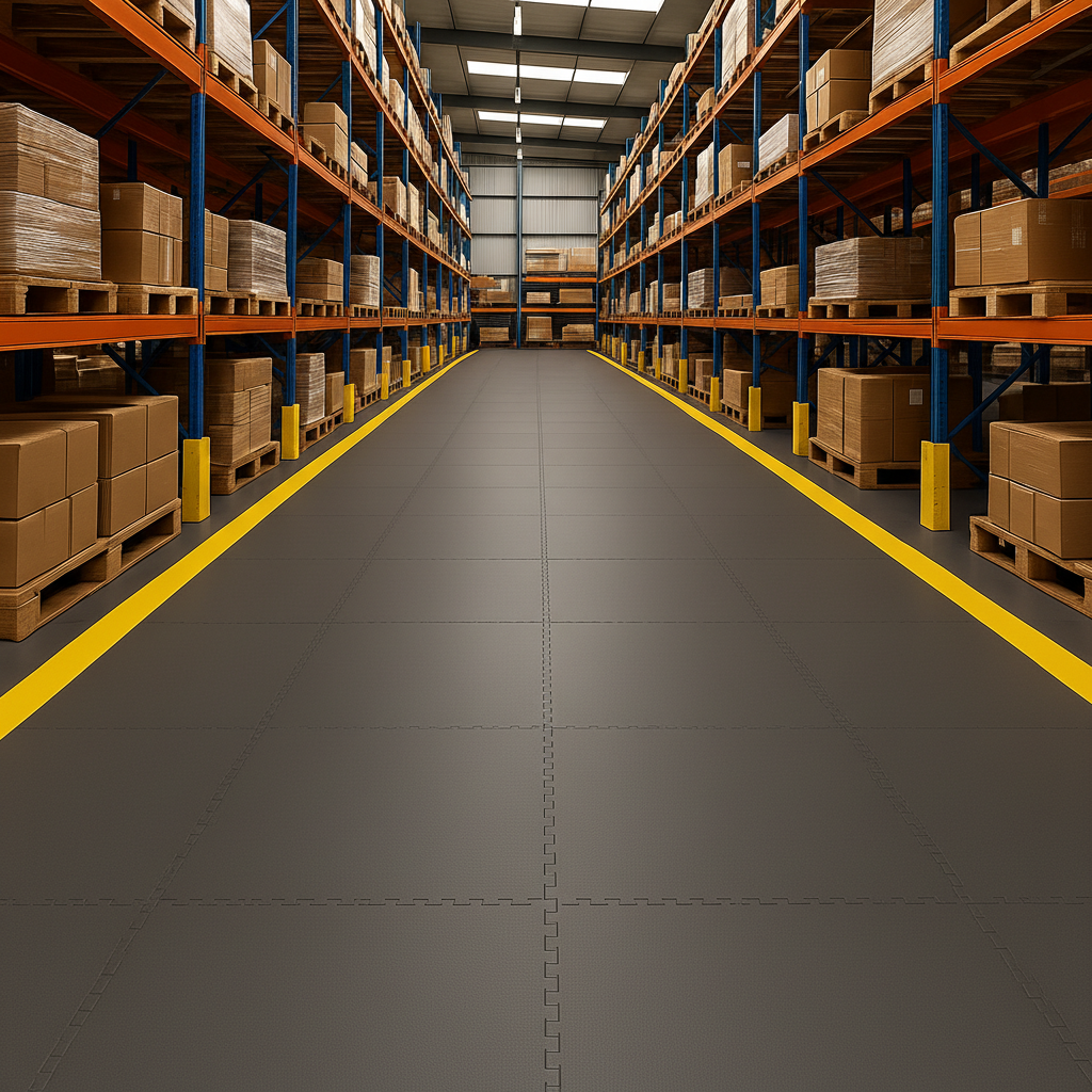Heavy-Duty Floor Tiles - Epoxy-Level Performance