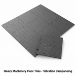 Heavy Machinery Floor Tiles - Vibration Dampening