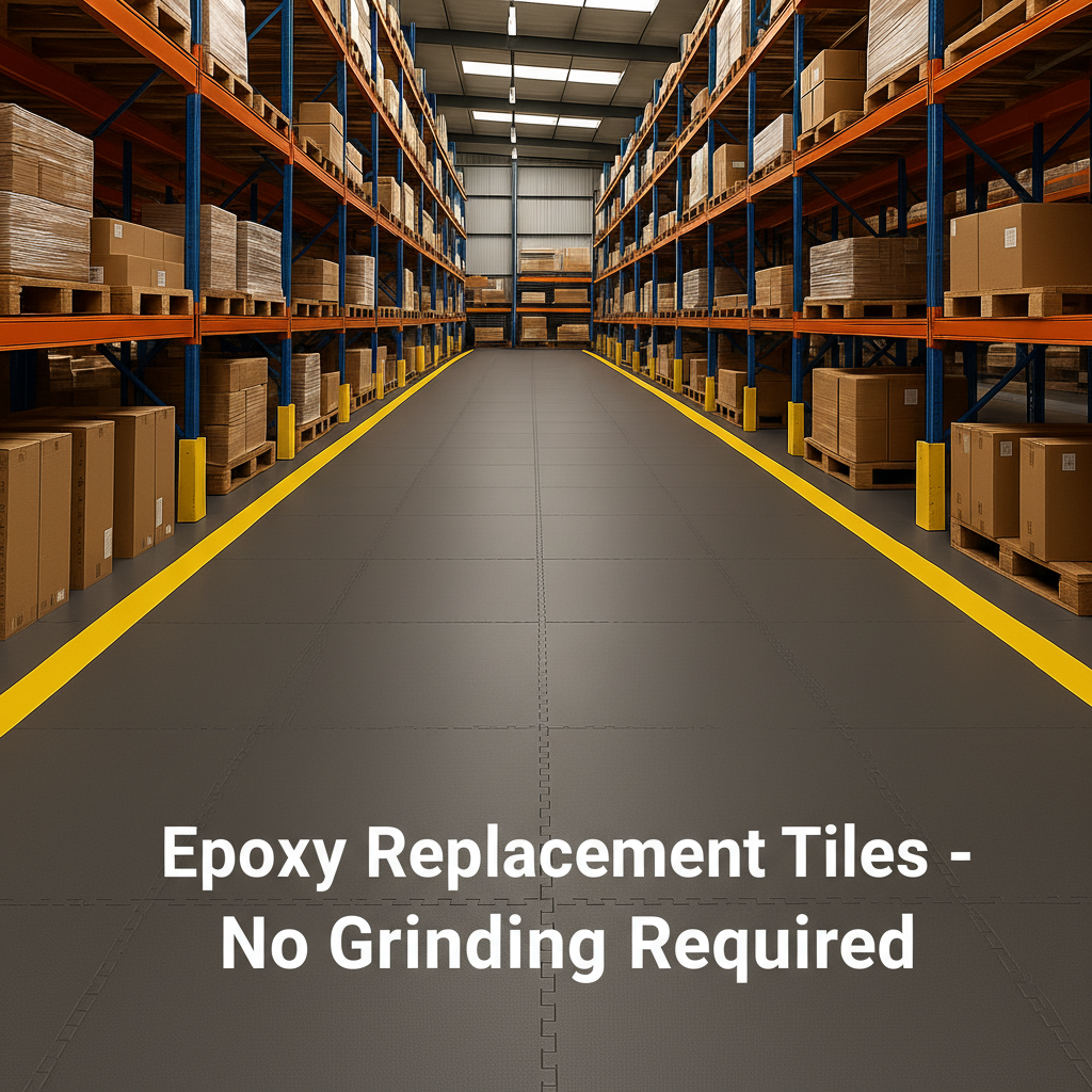 Epoxy Replacement Tiles - No Grinding Required