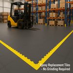 Epoxy Replacement Tiles - No Grinding Required