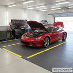 Quick-Install Commercial Garage Flooring - Zero Downtime installed in warehouse setting