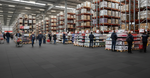 Retail showroom floor tiles 10mm PVC car dealership shop flooring UK