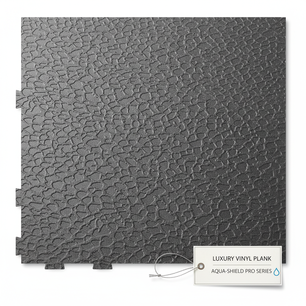 Retail showroom floor tiles 10mm PVC car dealership shop flooring UK