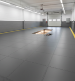 7mm Heavy-Duty Interlocking PVC Garage Floor Tiles | Industrial Grade | UK Stock