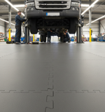 10mm Ultra Heavy-Duty Interlocking PVC Floor Tiles | Forklift & HGV Rated | Warehouse & Industrial | UK Stock