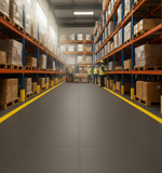 10mm PVC Floor Tile Ramps & Corners | Professional Edge Trim | Interlocking System | UK Stock