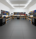 10mm PVC Floor Tile Ramps & Corners | Professional Edge Trim | Interlocking System | UK Stock