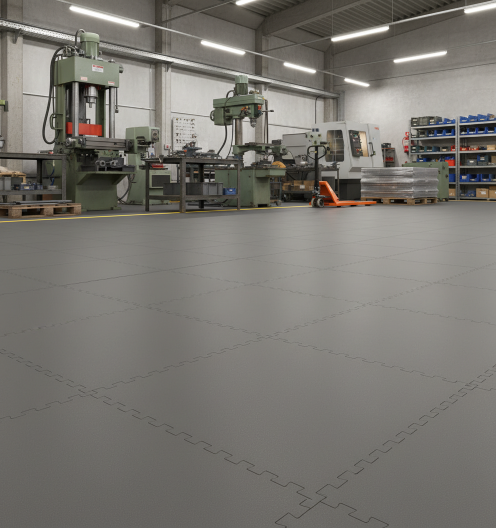 10mm Heavy-Duty PVC Floor Tile Ramps & Corners | Multiple Colours | Vehicle Safe | UK Stock