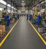 10mm Heavy-Duty PVC Floor Tile Ramps & Corners | Multiple Colours | Vehicle Safe | UK Stock