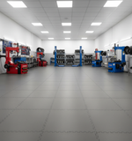 10mm PVC Floor Tiles Ultra Heavy Duty | Interlocking Garage & Workshop Flooring | 500x500mm 5 Tonne Load Rating UK