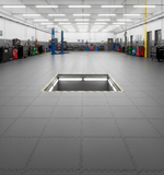 10mm PVC Floor Tiles Ultra Heavy Duty | Interlocking Garage & Workshop Flooring | 500x500mm 5 Tonne Load Rating UK