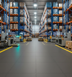 Factory & Warehouse Floor Tiles 10mm | Industrial Production Line Flooring | Forklift Safe Chemical Resistant UK