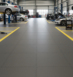 Anti-Slip R10 Industrial Floor Tiles 10mm | Heavy Duty PVC Non-Slip Workshop Flooring | Wet Area Safe 5 Tonne Rated UK