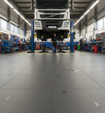5 Tonne Load Rated PVC Floor Tiles 10mm | Ultra Heavy Duty Forklift & HGV Flooring | Industrial Strength 500x500mm UK